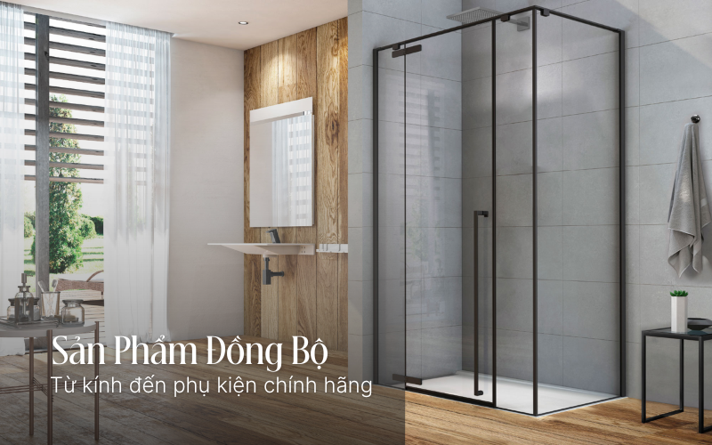 Phòng tắm kính Blue Sanitary 