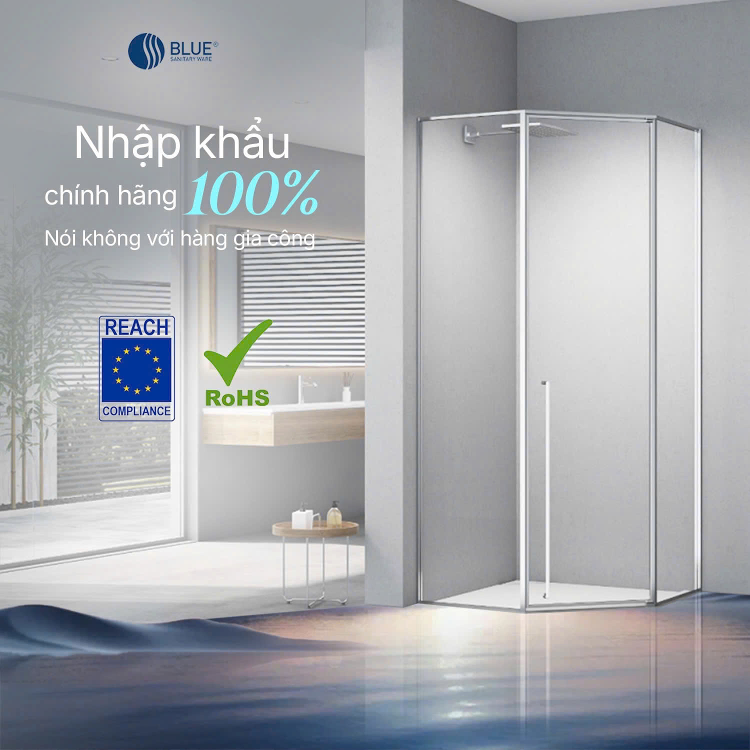 Về thương hiệu Blue Sanitary thuộc phân phối độc quyền Happy Living