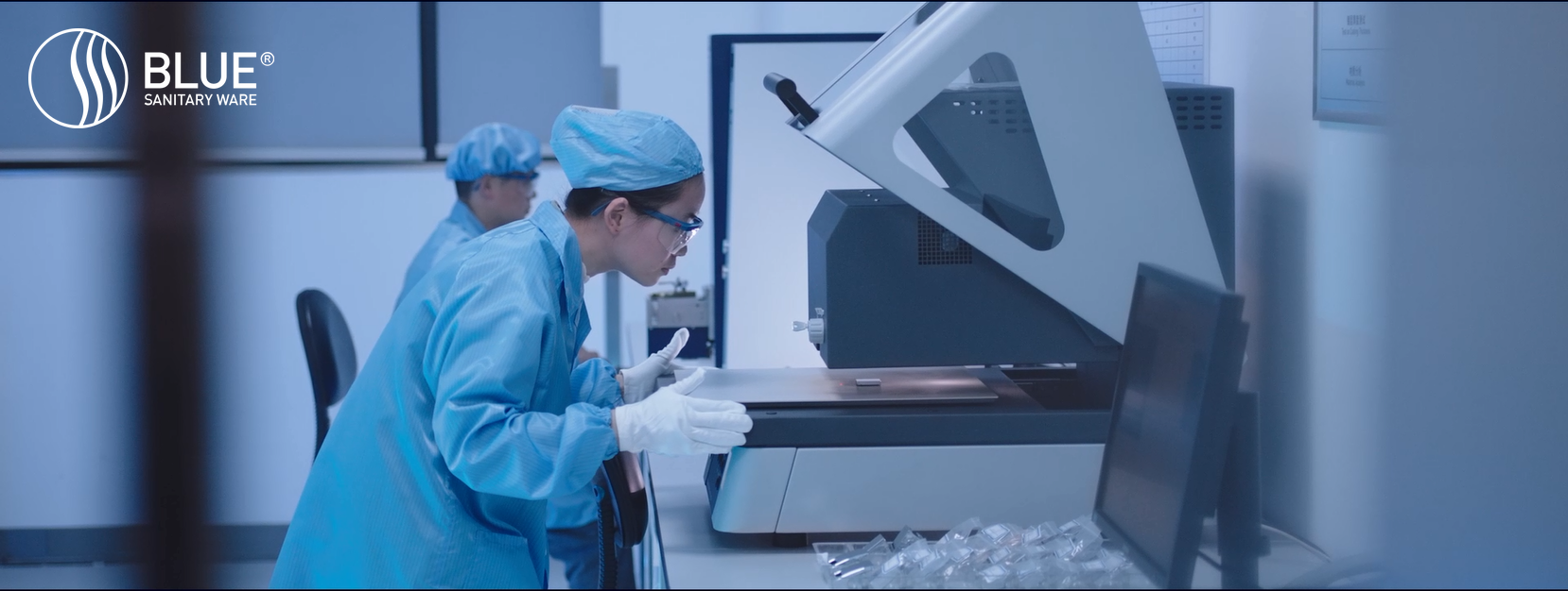 robot CNC và công nghệ Laser tại nhà máy thông minh Blue Sanitary